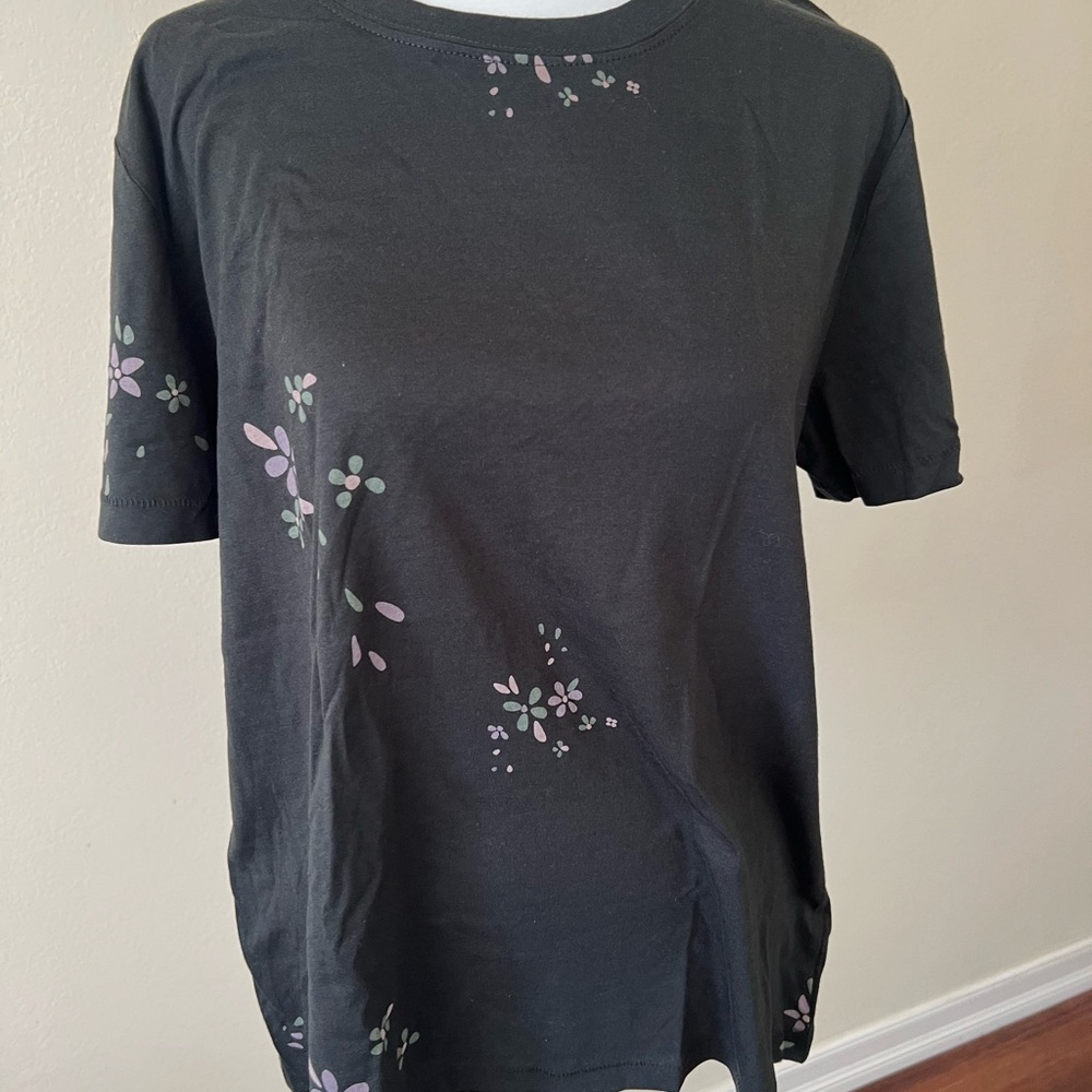 Splendid Gray Boxy Short Sleeve T-Shirt